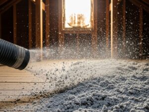 Ocieplanie celulozą