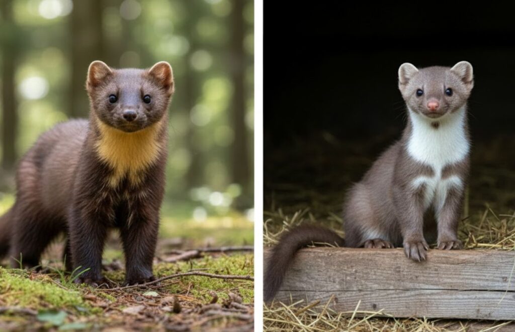 kuna leśna a kuna domowa różnice