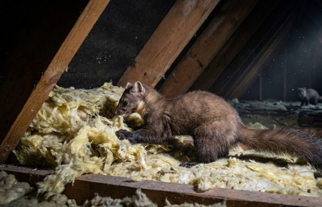 Chrobotanie na poddaszu