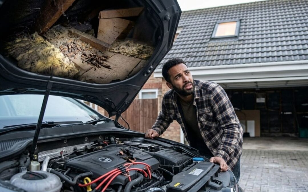 Kuna przegryzła kable w samochodzie? Uważaj, jej kolejnym celem będzie Twoje poddasze!