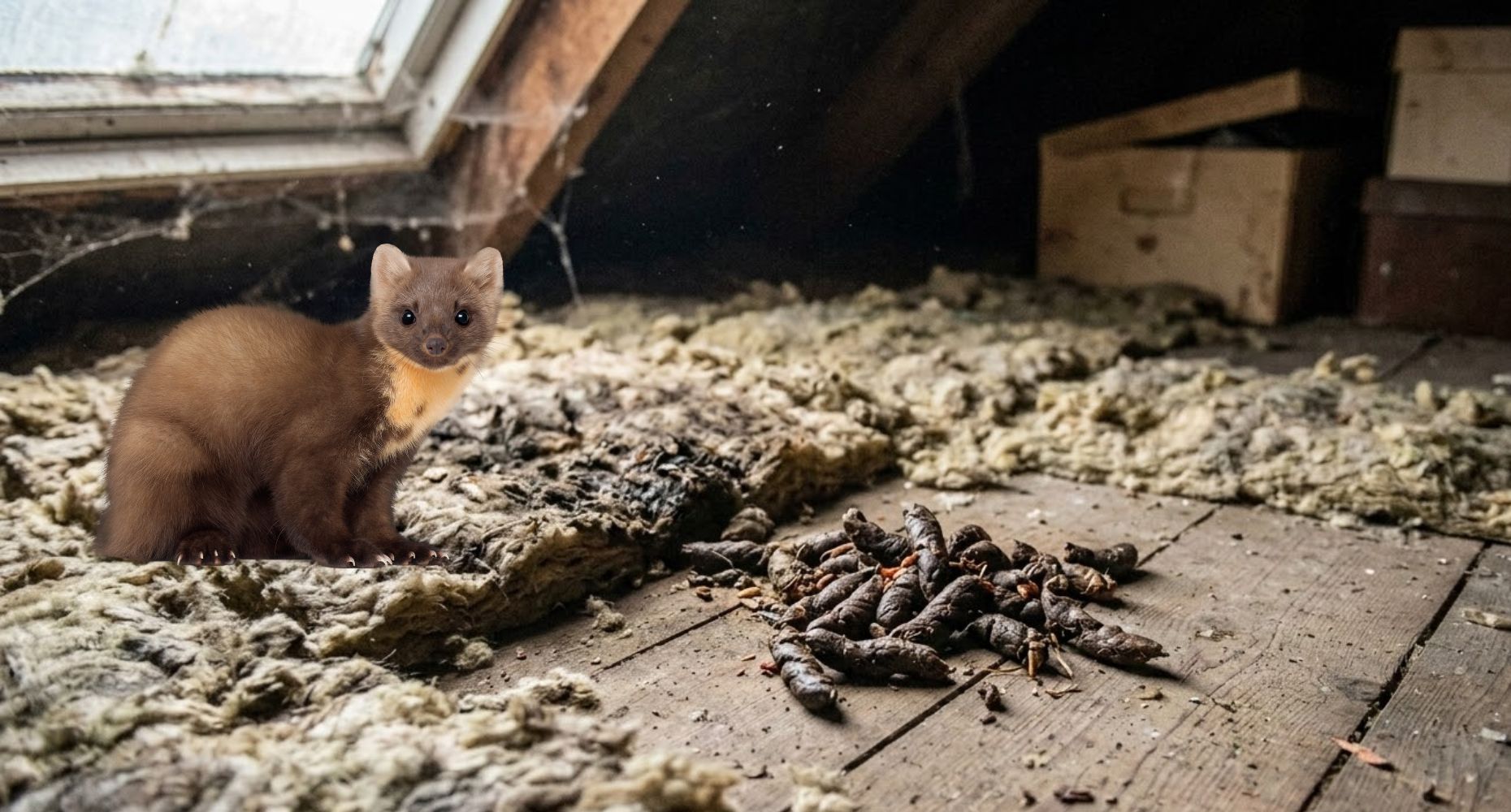 Odchody kuny – Naprawy po kunie